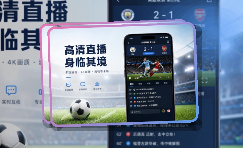 九游体育 App亮点面板 页面展示